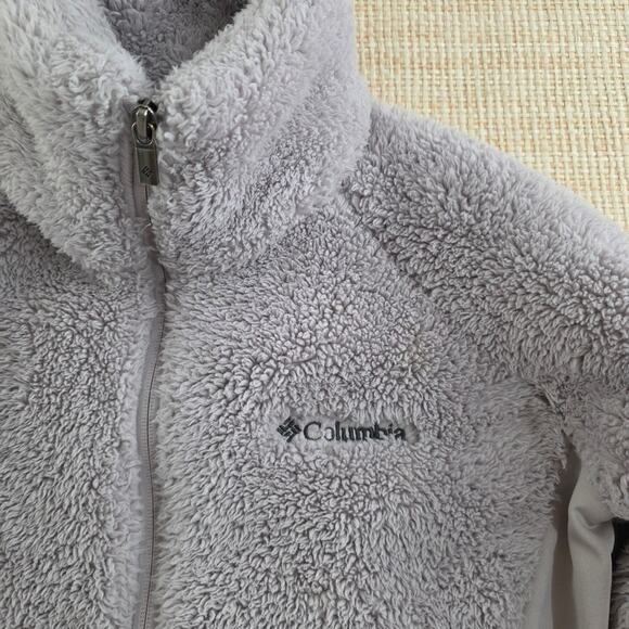 Columbia gray Womens Sherpa zip up - Picture 2 of 10